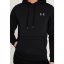 Under Armour Rival Fitted Fleece Hoodie Mens Black