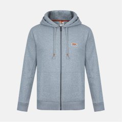 SoulCal Signature Zip pánská mikina Grey Marl