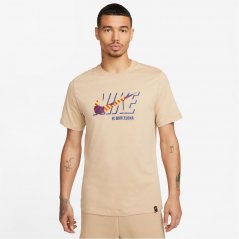 Nike FC Barcelona Swoosh T-Shirt 2022/2023 Mens Desert