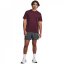 Under Armour Tech Vent Jacquard SS Maroon