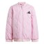 adidas Light Padded Jacket Infants True Pink/Black