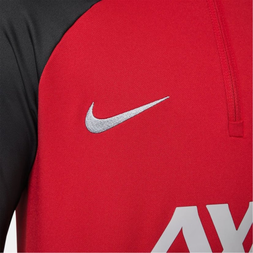 Nike Dri-FIT Liverpool FC Strike Long Sleeve Top 2023 2024 Juniors Red