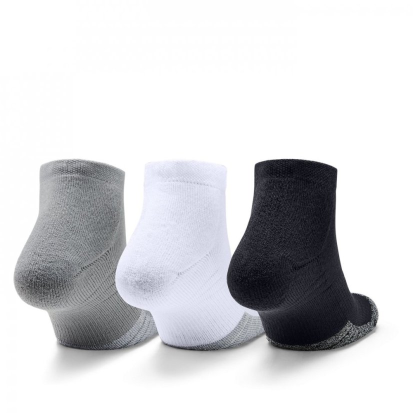 Under Armour Low Cut Socks 3 Pack Grey
