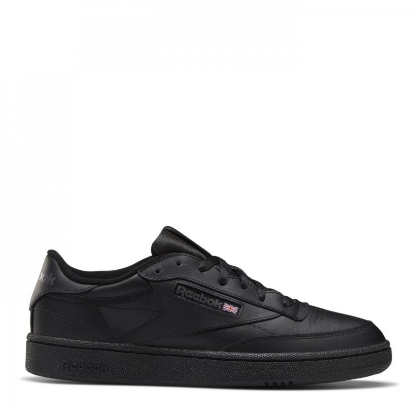 Reebok Club C 85 Trainers Mens Black/Charcoal