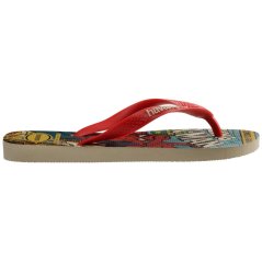 Havaianas Unisex Adults Marvel Classics Black Flip Flops Multi