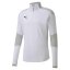 Puma Quarter Zip Training Top Mens White/ Grey