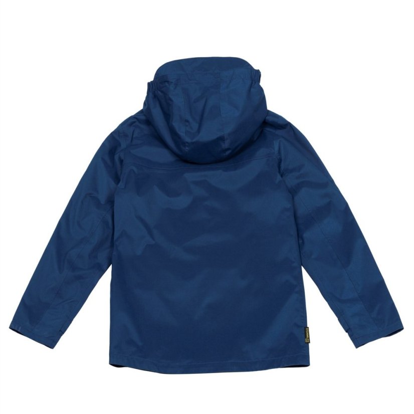 Gelert Kids' Coast Waterproof Windproof Hooded Long Sleeve Waterproof Jacket Gelert Nvy