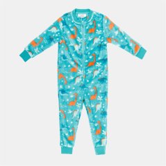 Star Fleece Onesie Infant Dino Print Dino