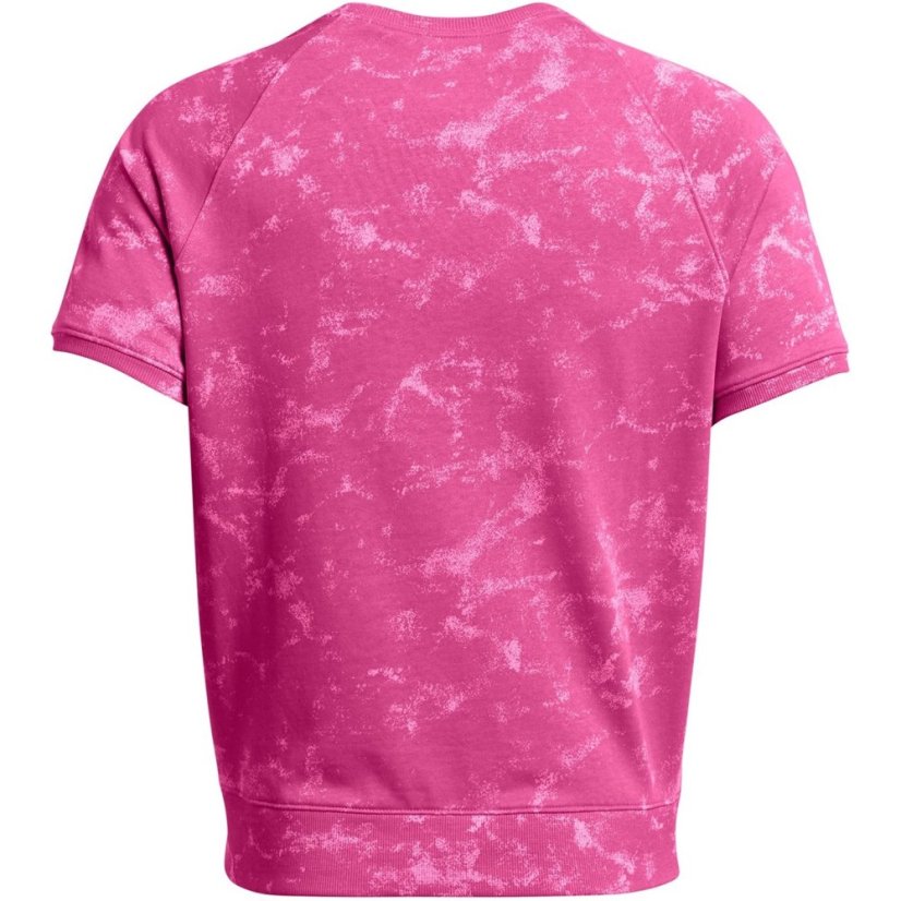 Under Armour Men's Short-Sleeve Performance Gym Top Pink