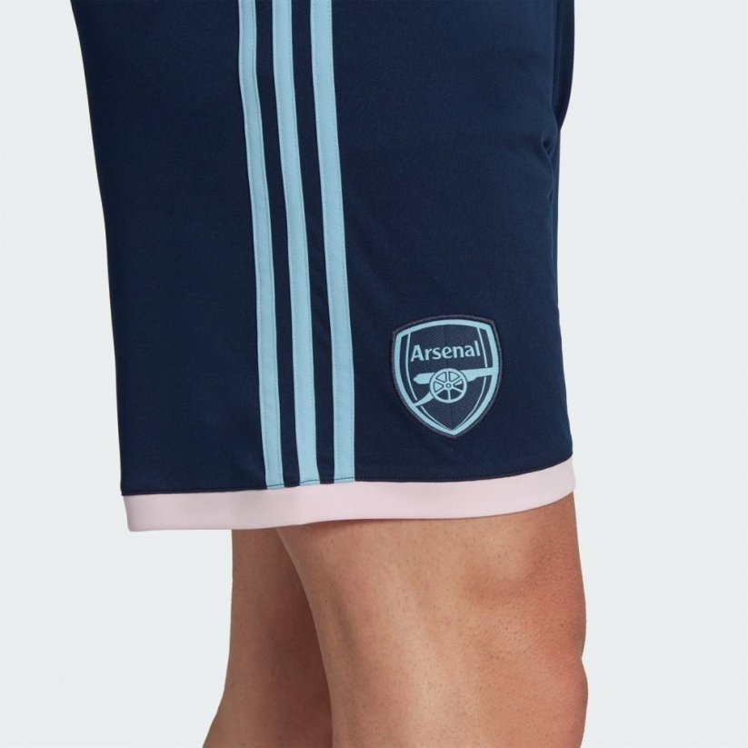 adidas Arsenal FC Third Shorts 2022/2023 Mens Blue