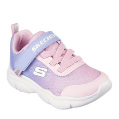Skechers Unisex Kids' Slip On Trainers Pink/Lavender