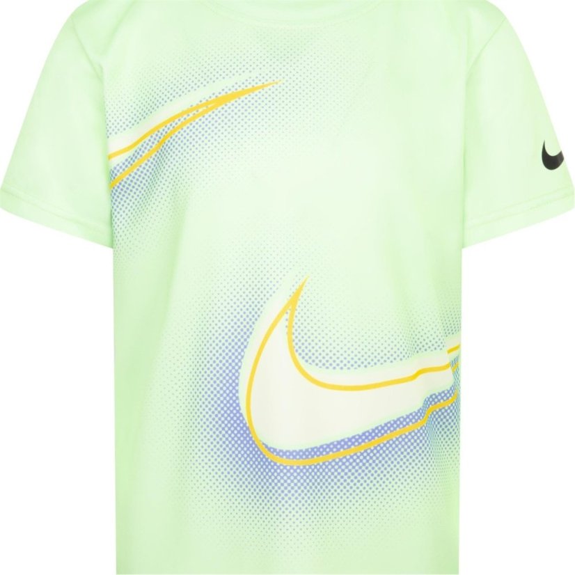 Nike Stacked Up Swoosh T-Shirt Green