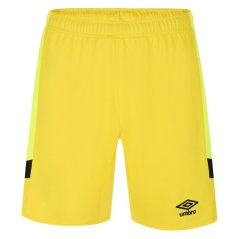 Umbro Goal Keeper Shorts yellow black
