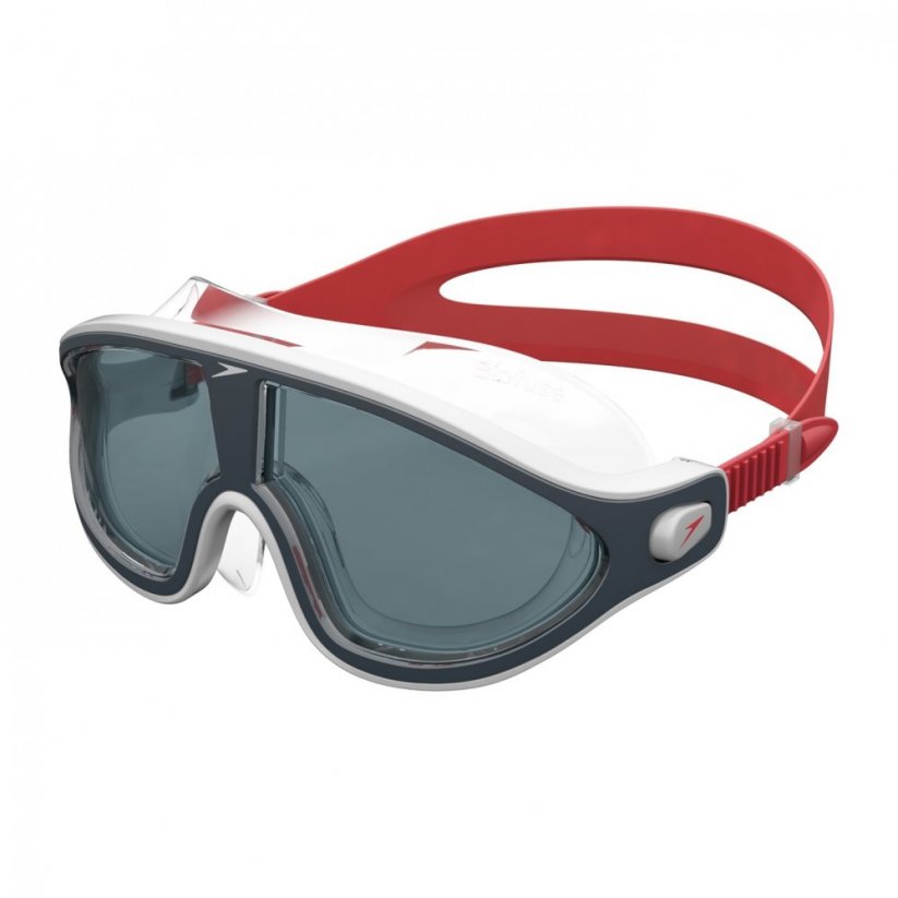 Speedo Biofuse Rift Mask Goggles Red/Grey