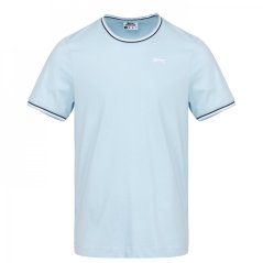 Slazenger Tipped pánské tričko Pastel Blue