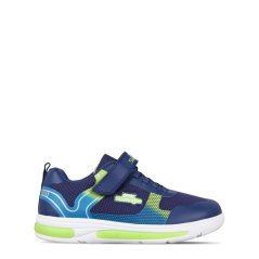 Slazenger Camo Go 2.0 Trainers Childrens Black/Blue/Orange