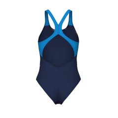 Arena Womens Dreamline V Back Swimsuit Navy/Turq