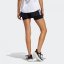 adidas 3-Stripes Woven Two-in-One Shorts Womens Black / White
