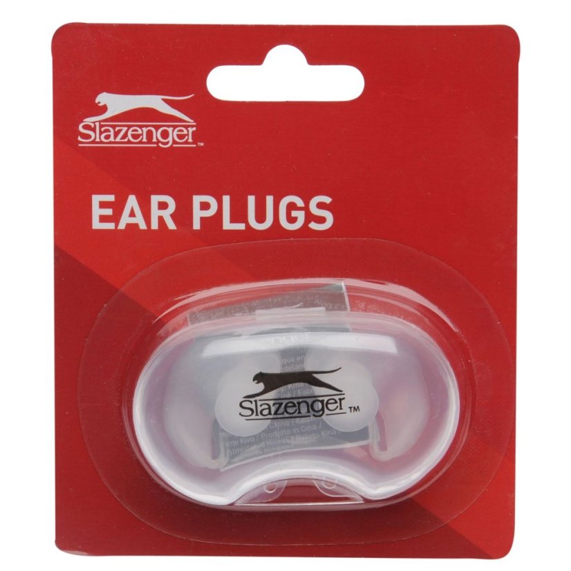 Slazenger Comfort-Fit Ear Plugs Clear