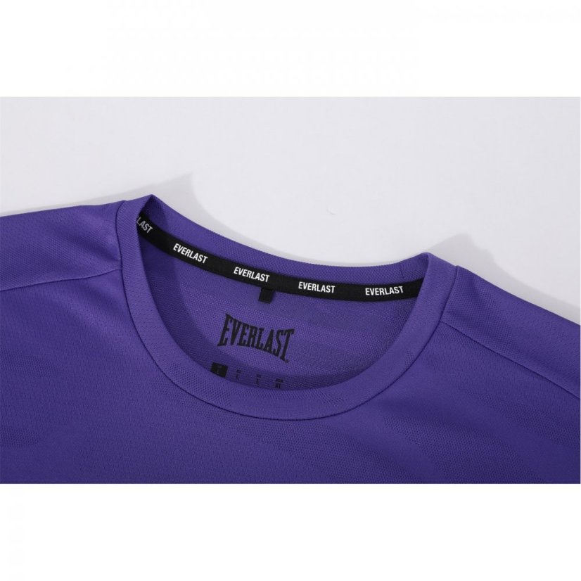 Everlast Tech T-Shirt Mens Purple