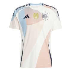 adidas Spain Away Shirt 2025 Juniors White