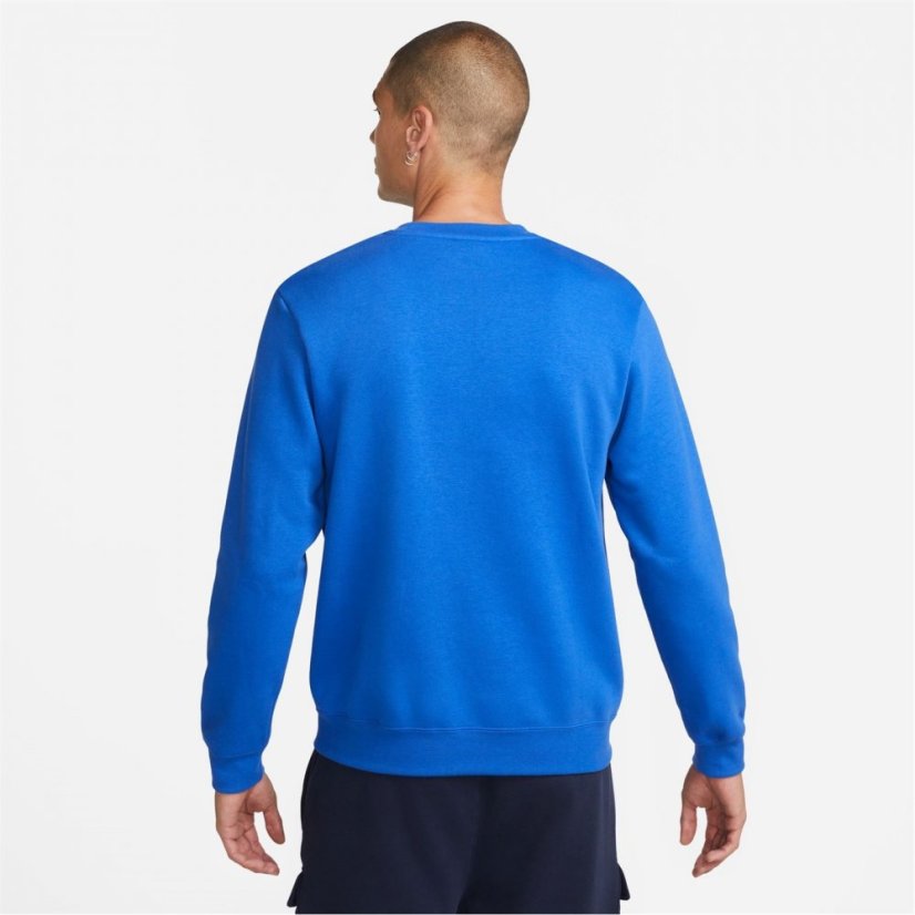 Nike Fleece Crewneck Jumper Royal Blue