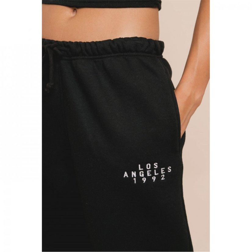 Daisy Street LA Joggers Black