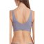 adidas Active Seamless Micro Stretch Scoop Lounge Bra Greyblue