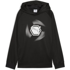 Puma Unisex Kids' Overhead Hoodie Puma Black