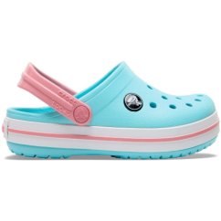 Crocs Unisex Kids' Clogs Ice BlueWhite