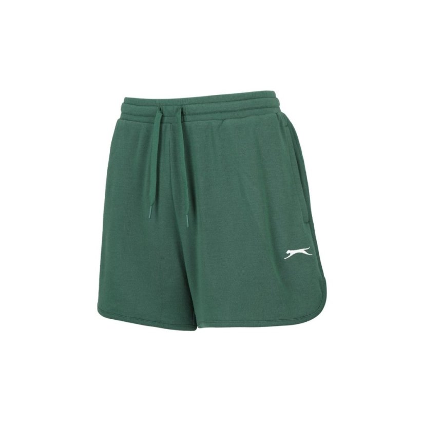 Slazenger Interlock Shorts Ladies Forest Green