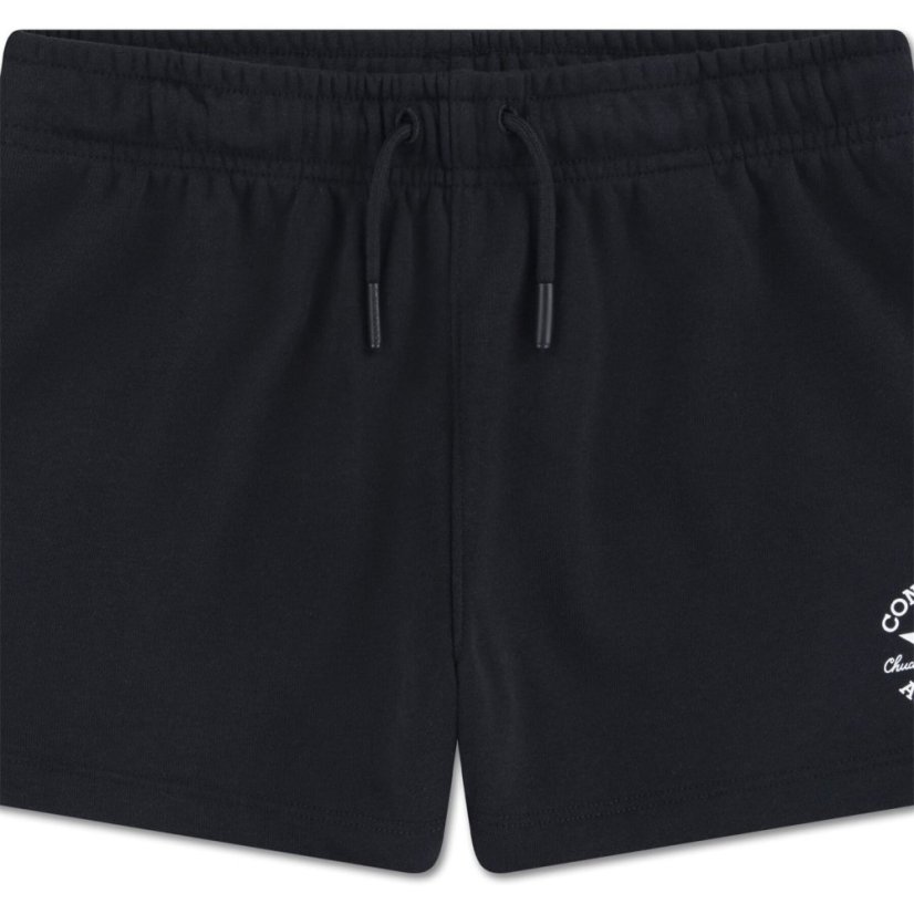 Converse Kids' Woven Tracksuit Shorts Black