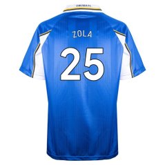 Score Draw Zola Chelsea Retro Home Shirt 1998 Adults Zola 25