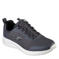Skechers Dynamight 2 Setner Mens Trainers Charcoal