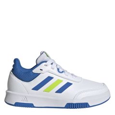 adidas Unisex Kids' Court Trainers Wht/Royal/Slime
