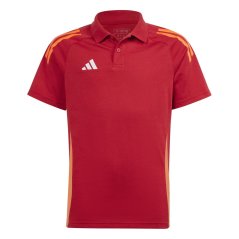 adidas Tiro24 C Poloy Polo Shirt Unisex Kids Power Red