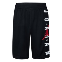 Air Jordan Kids' Mesh Tracksuit Shorts Black