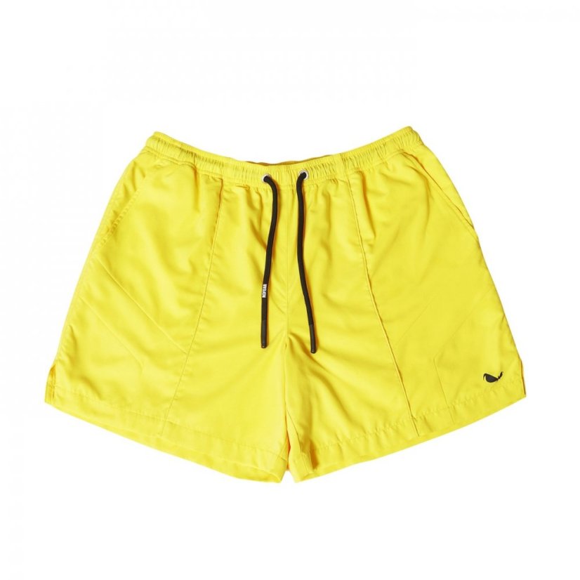 No Fear Poly Shorts Yellow