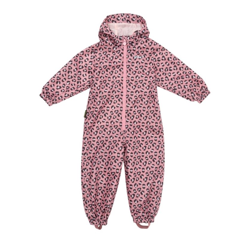 Gelert Unisex Kids' All-Weather Waterproof Windproof Hooded Long Sleeve Waterproof Jacket Pink