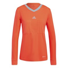 adidas Women's 22 Long Sleeve Referee Shirt App Solar Red