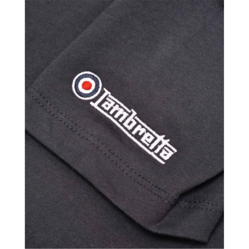 Lambretta Fade Tee Navy