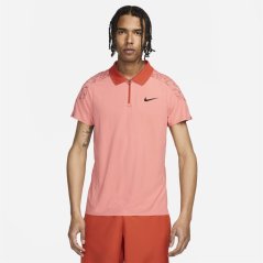 Nike Slam Men's Dri-FIT ADV Tennis Polo Pink/Rust/Wht