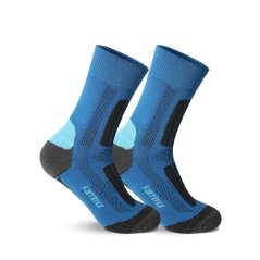 Karrimor 2 Pack Trekking Socks Womens Blue