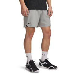 Under Armour UA Vanish Woven Mens 6in Shorts Titanium/Black