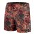 Speedo Digital Printed 18-Inch Swim pánské šortky Black/Red