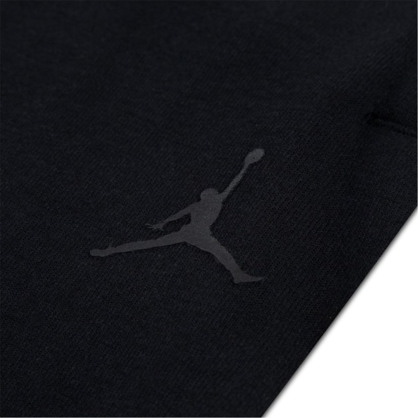 Air Jordan Kids' Closed Hem Fleece Joggers Black