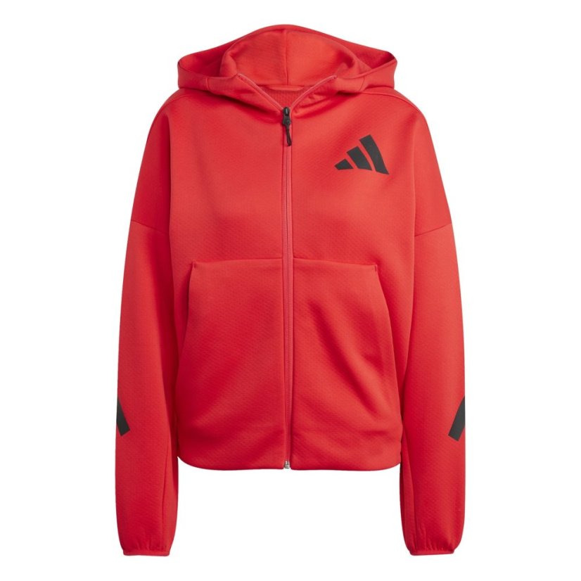 adidas Z.N.E. Full Zip dámska mikina Pure Ruby