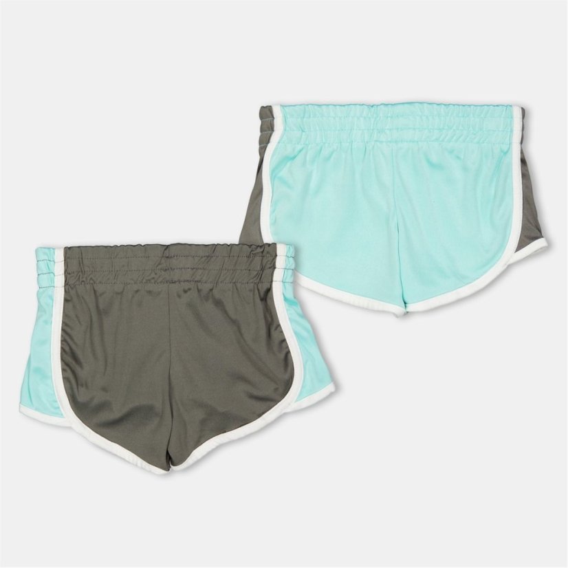 Reebok Kids' Jersey Jogger Shorts Aruba Blue