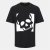 No Fear Lge Logo Tee Sn61 Black Skull
