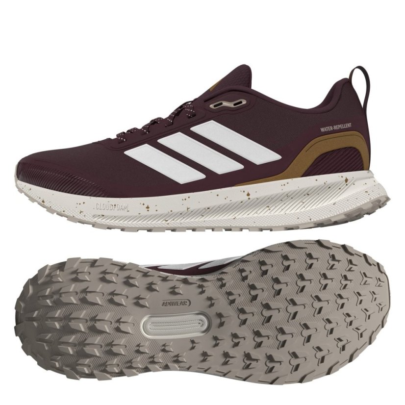 adidas Runfalcon 5 TR Running Shoes Maroon/White